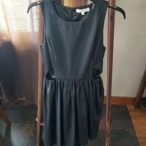 Francesca's Black Cut-Out, High-low Dress
